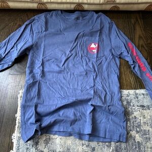 Vineyard Vines Blue Long Sleeve Tee